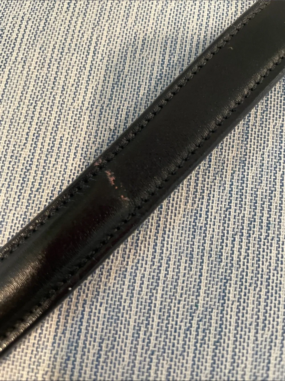 Tory Leather English Bridle Leather Belt | Size 30 | Made in USA | Style 2118